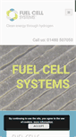Mobile Screenshot of fuelcellsystems.co.uk