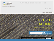 Tablet Screenshot of fuelcellsystems.co.uk